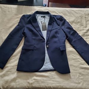 Navy Dark Blue Charlotte Russe Blazer Large
